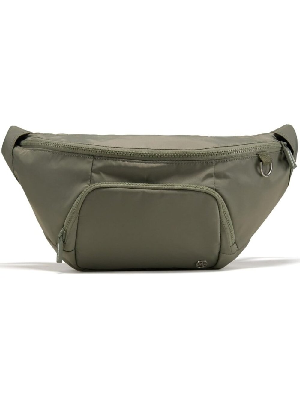 Versatile Crossbody Fanny Pack with Mesh Pockets & Adjustable Strap, 6L - Grey